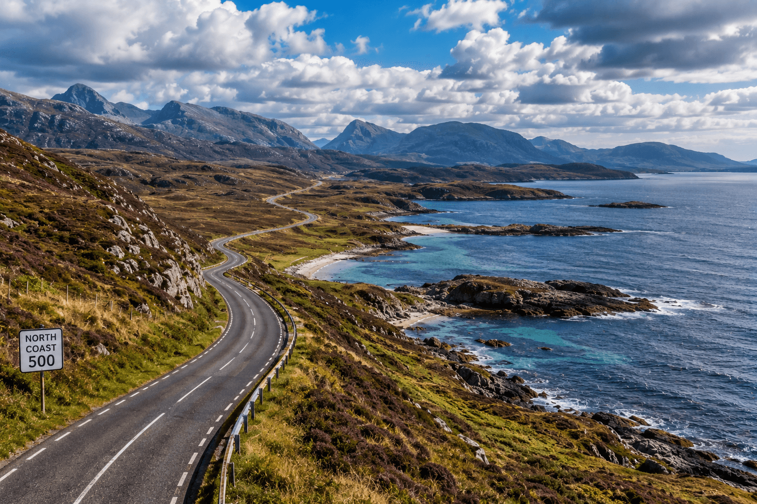 North Coast 500 road trip through the Scottish Highlands